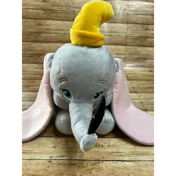 Disney Dumbo with Feather Plush Medium 17'' - Picture 2 of 9